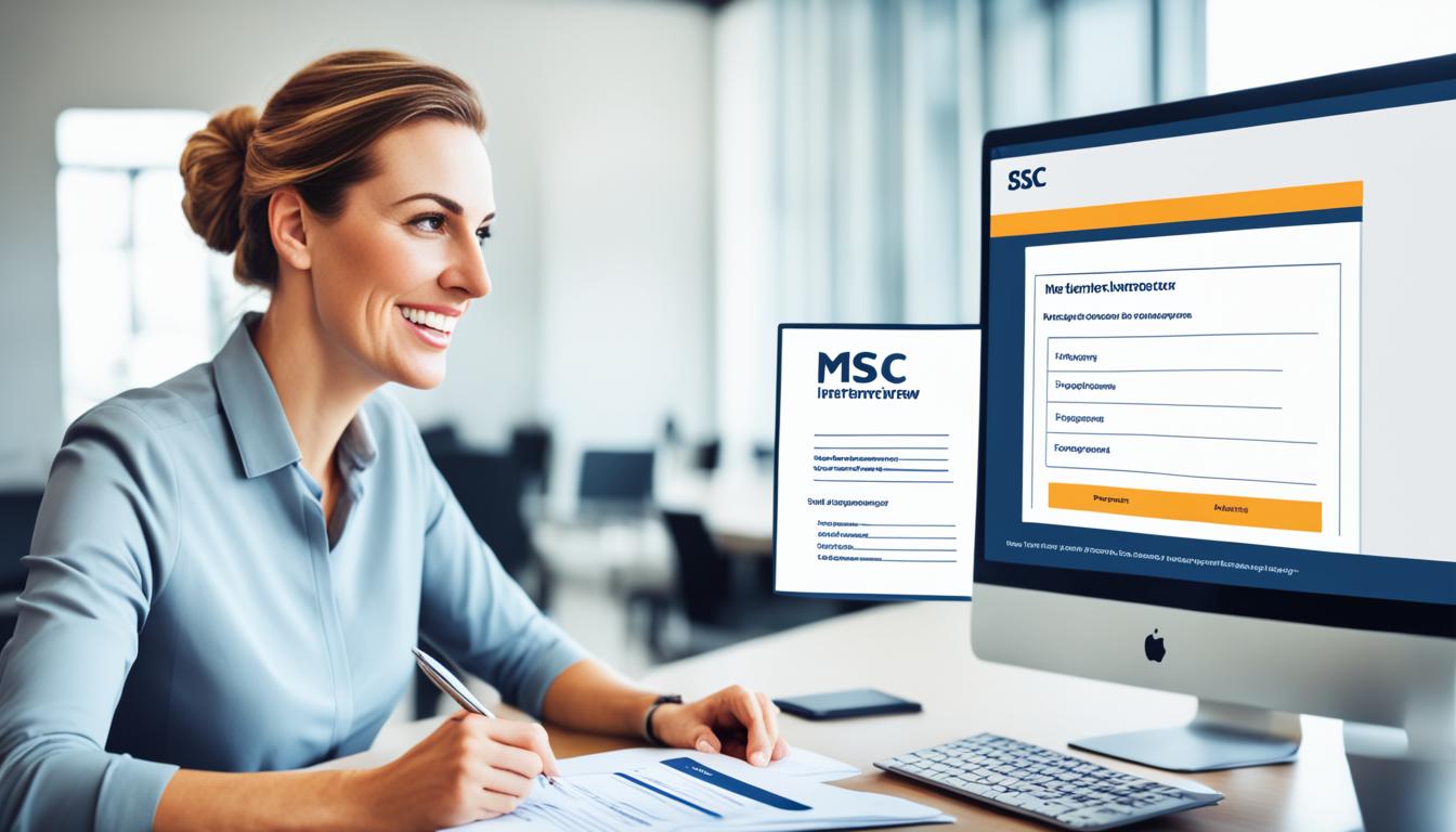colloquio alla MSC